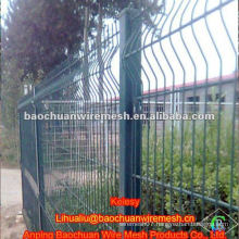 PVC coated steel bending wire fence